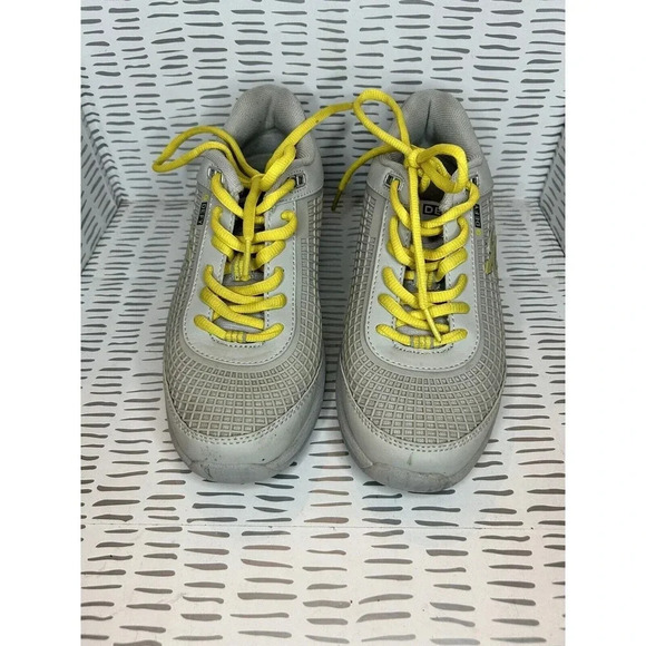 GDefy Gravity Defyer Comfort Light Gray Yellow  TB9011FGY-M Men’s  7.5 Women’s 9 - Picture 3 of 13
